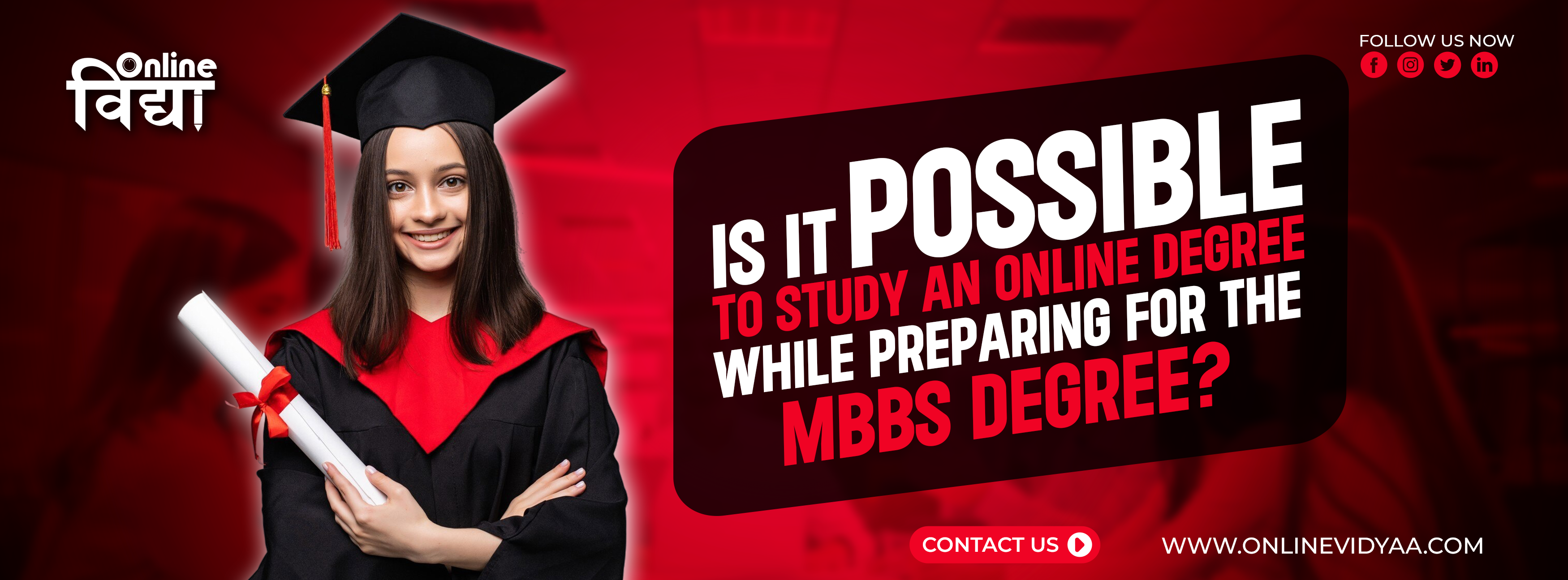 Is it possible to study an Online Degree While Preparing for the MBBS Degree?