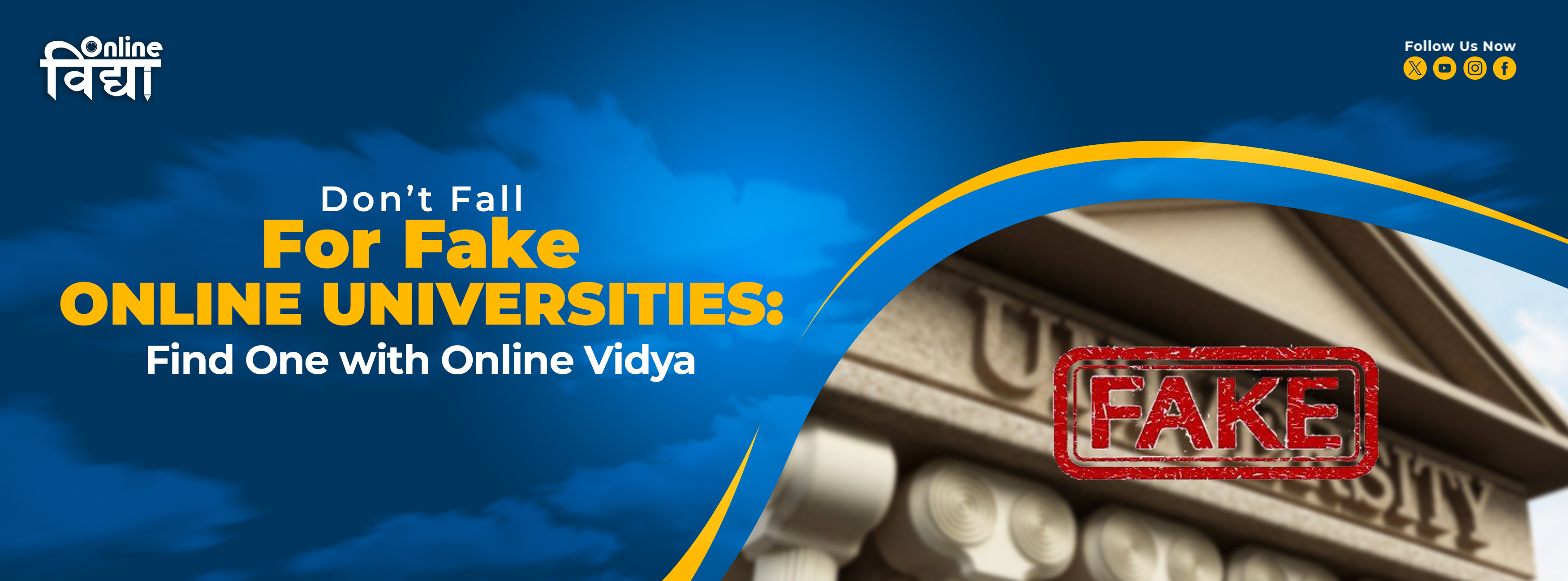 Don’t Fall for Fake Online Universities: Find One with Online Vidya